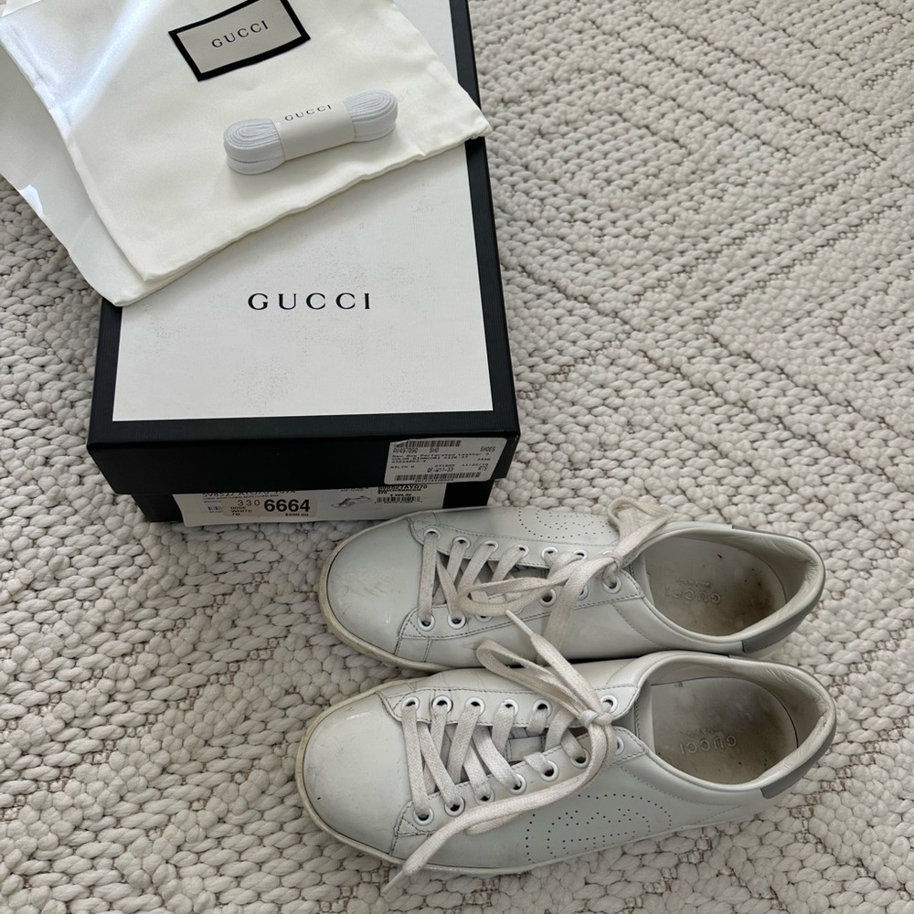 Gucci White Shoes